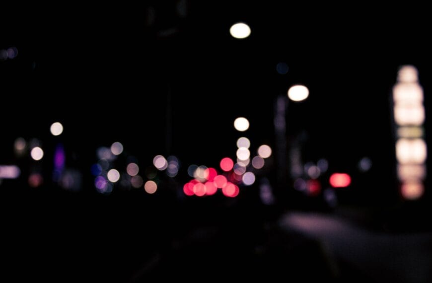 Bokeh Photography of Street